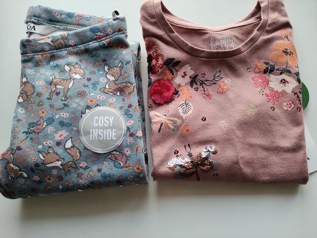 Pack 2 camisetas + pantalón niña