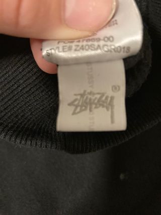 Sudadera Stussy Negra de segunda mano por 70 EUR en Majadahonda en WALLAPOP