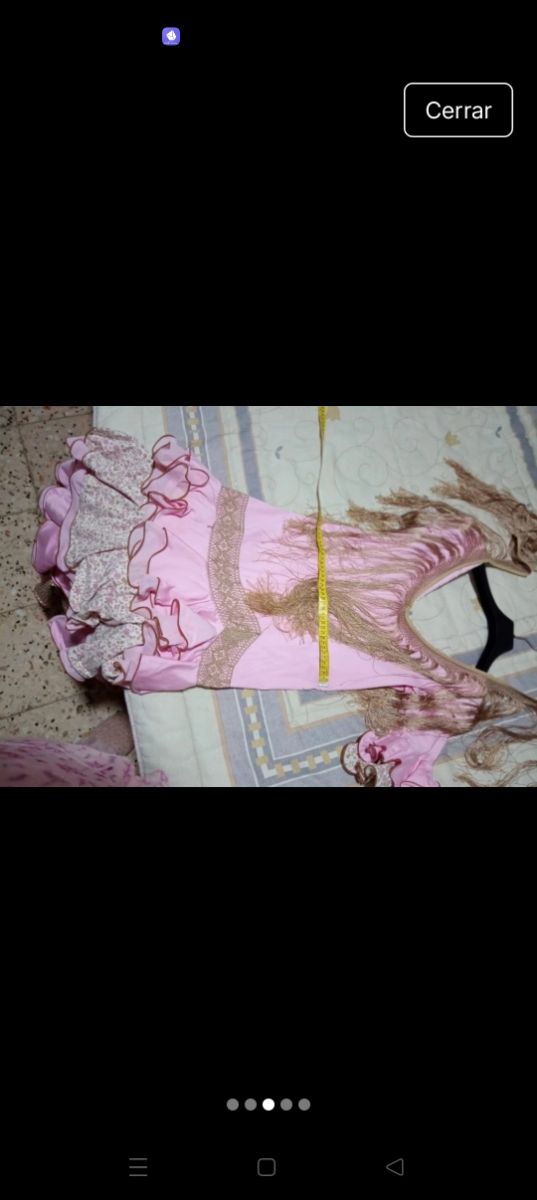 traje de flamenca niña talla 8-10 años