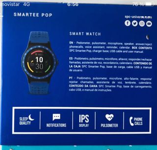 Smartwatch SPC Smartee Pop Azul Aguamarina de segunda mano por 15 EUR en  Ogíjares en WALLAPOP