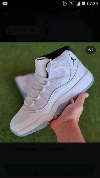Zapatillas air jordan talla 41 de segunda mano por 40 EUR en  Castello\\/Castellon de La Plana en WALLAPOP