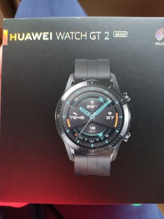 Huawei watch GT2 sport 46 mm de segunda mano por 95 EUR en Soria en WALLAPOP