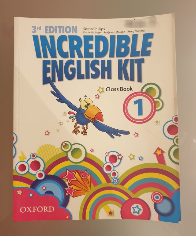 Libro inglés 1° Incredible English