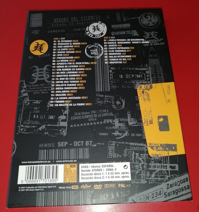 Héroes del silencio.