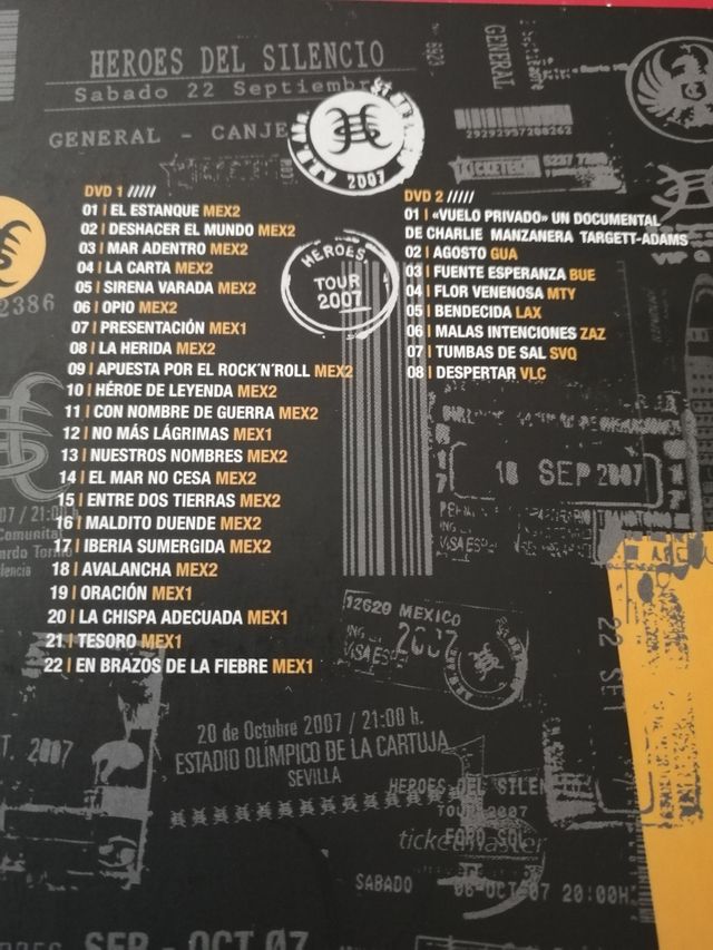 Héroes del silencio.