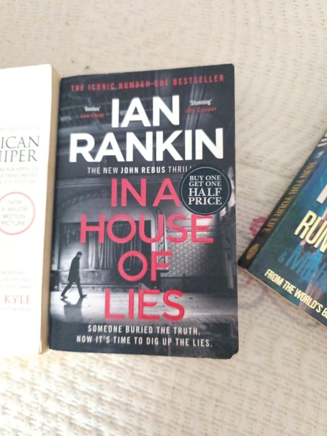 Lote 5 libros de misterio en ingles