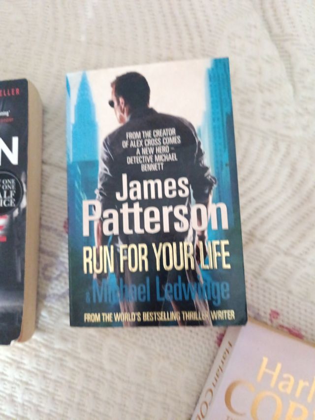 Lote 5 libros de misterio en ingles