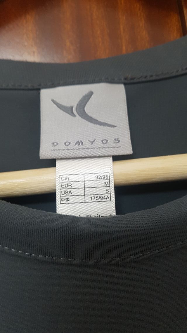 camiseta básica gris Domyos Talla M