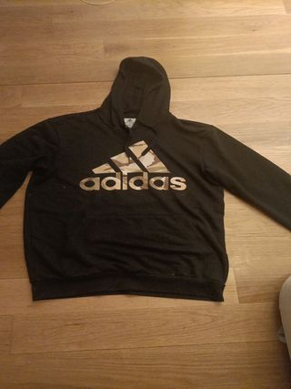SUDADERA ADIDAS LOGO MILITAR de segunda mano por 30 EUR en Bilbao en  WALLAPOP