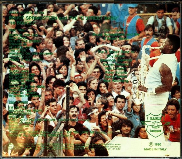 Bruce Springsteen " 2 Tickets 1985 + 3 Bootleg"