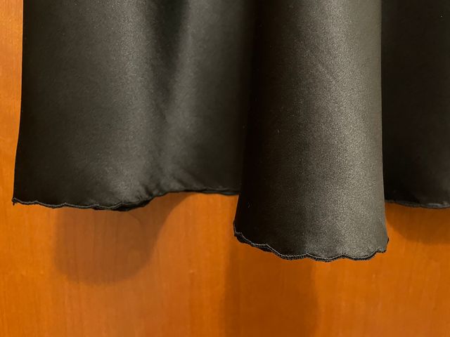 Sottoveste seta nera