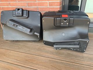 Maletas Vario BMW F650\\/700\\/800 GS ORIGINALES de segunda mano por 300 EUR  en Barcelona en WALLAPOP
