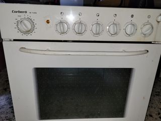 Horno Corbero CCH610W, 6 funciones, Cristal Blanco