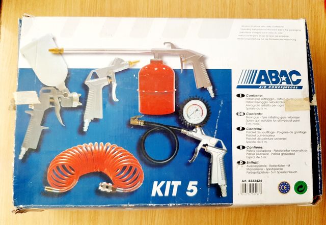 Kit de pistolas neumáticas 