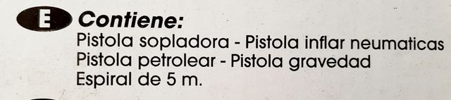 Kit de pistolas neumáticas 