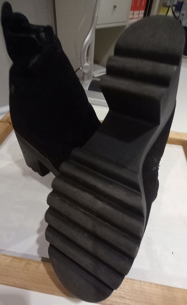 Botines negros del n⁰ 38 de BATA