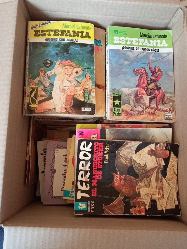 Novelas del oeste 54 unidades. Estefania y otras