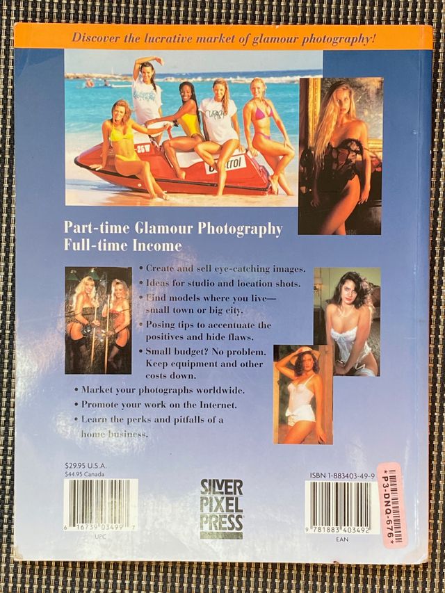 libro para fotografia glamour y erotica