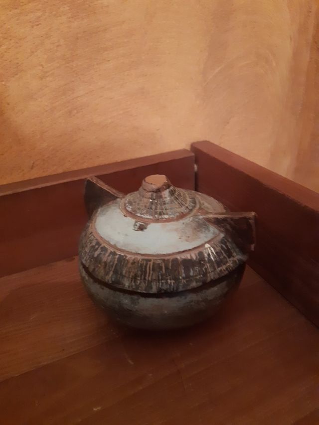 4 cajas de Ceramica artesanales