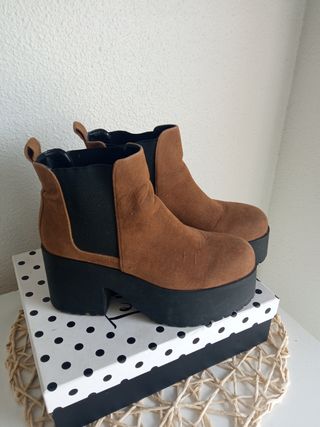Botines con plataforma de segunda mano en Murcia en WALLAPOP