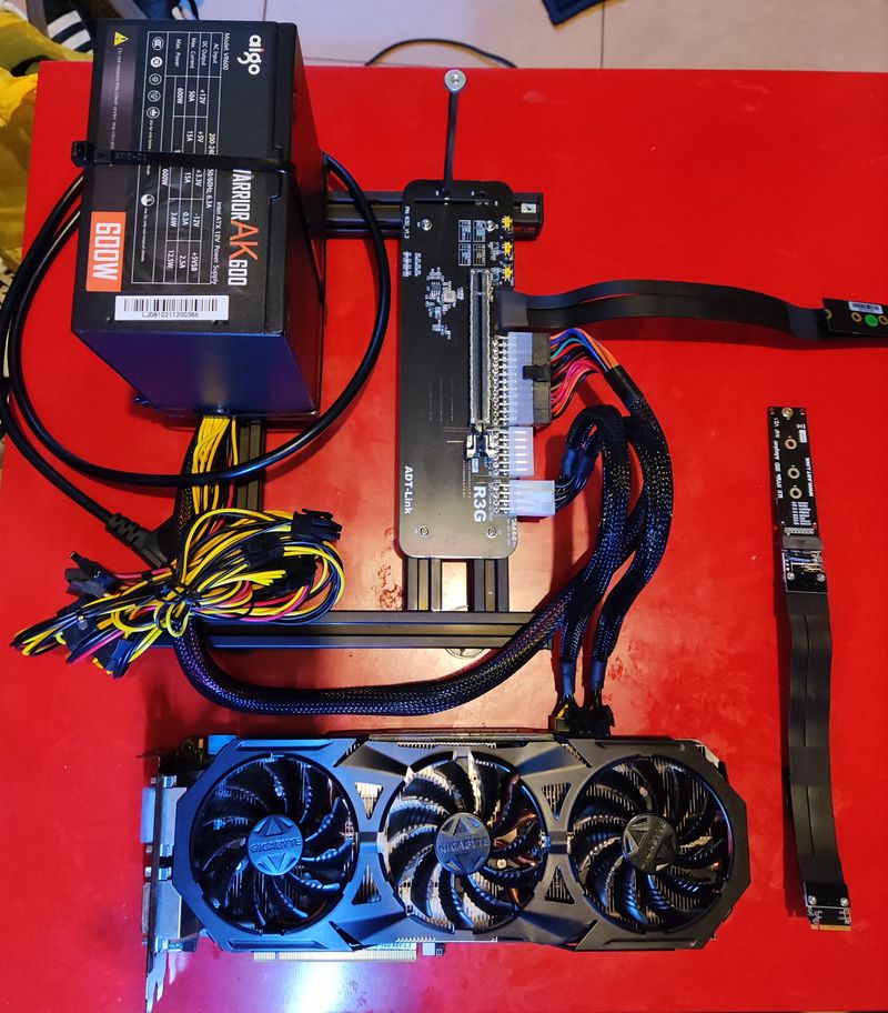 Tarjeta gráfica externa GTX960(eGPU) para portatil