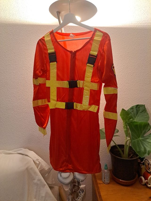 disfraz mujer Bombera