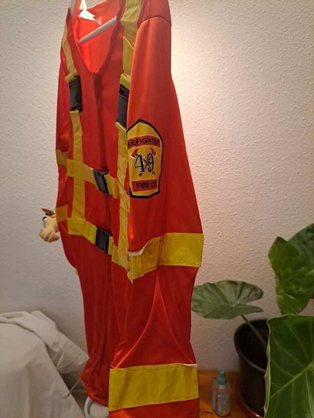 disfraz mujer Bombera