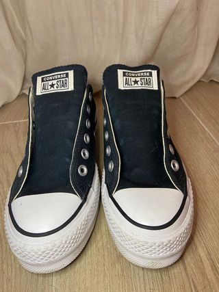 Converse doble suela de segunda mano en WALLAPOP