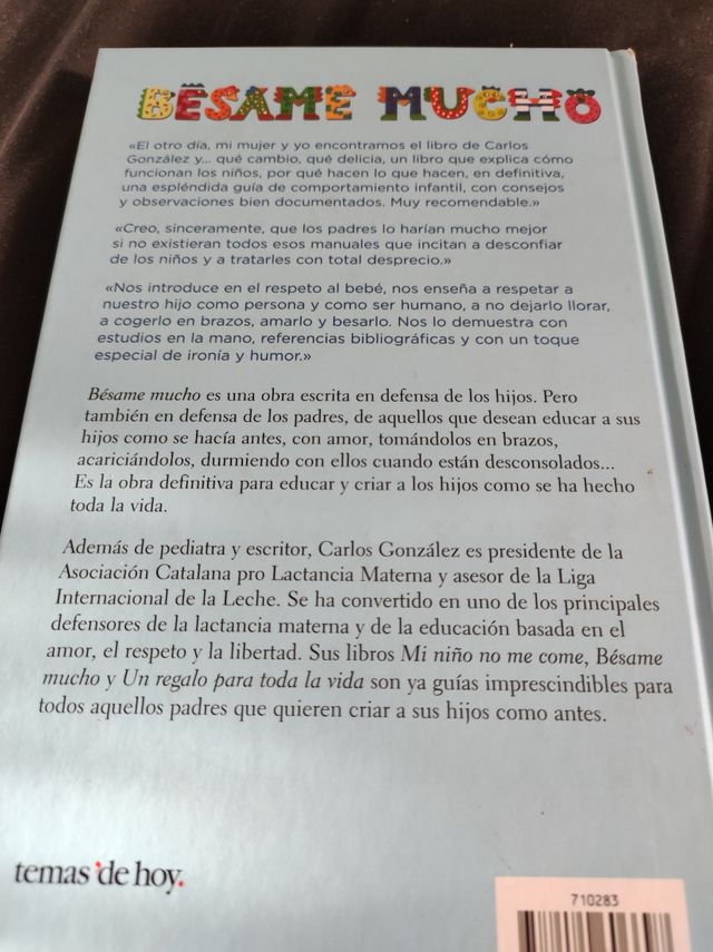 Libro Besame mucho. libro ideal para mamás. Nuevo