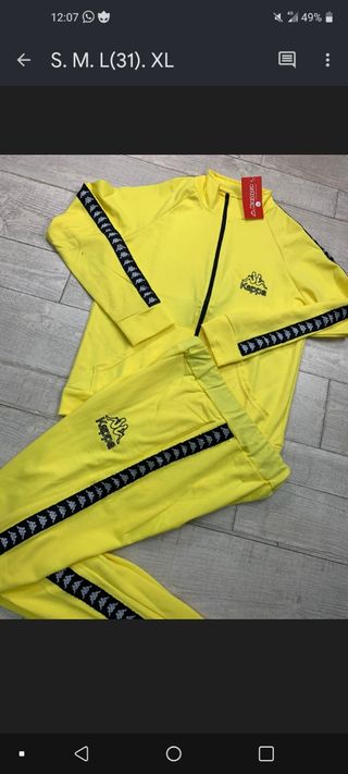 Chandal hombre . mujer .niño y niña de segunda mano por 55 EUR en Bormujos  en WALLAPOP