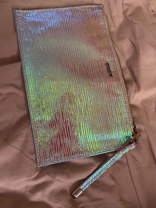 Iridescent Clutch Bag Uterqüe