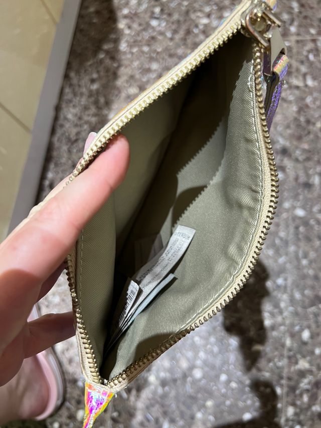 Iridescent Clutch Bag Uterqüe