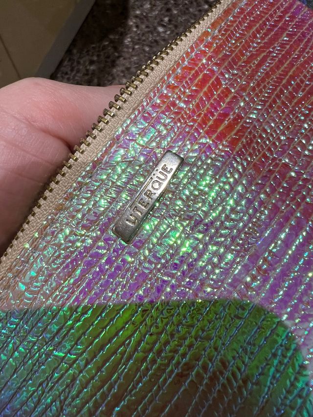 Iridescent Clutch Bag Uterqüe