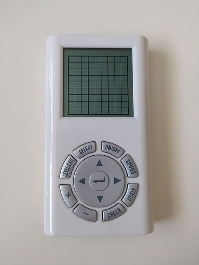 Máquina electrónica de sudokus