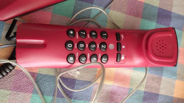 Teléfono vintage funciona
