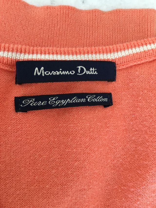 Jersey Massimo Dutti algodón talla L .
