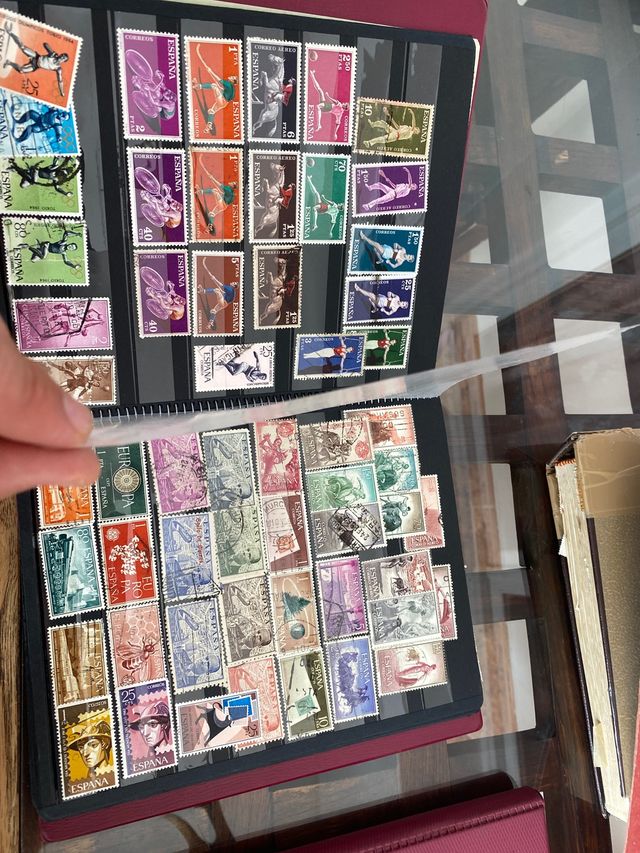 Gran coleccion sellos españa venezuela y mundo