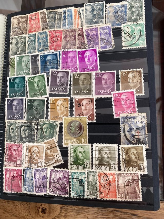 Gran coleccion sellos españa venezuela y mundo