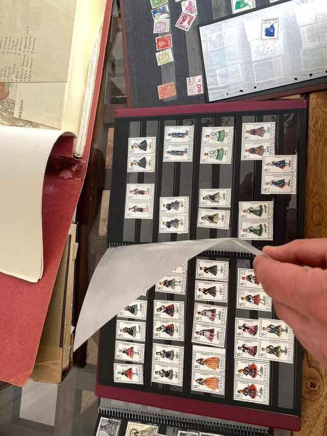 Gran coleccion sellos españa venezuela y mundo