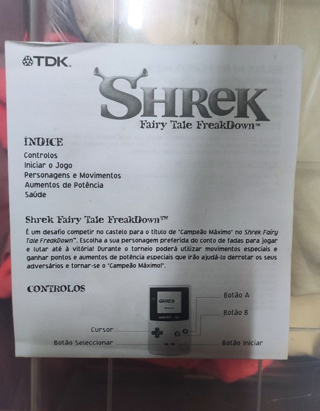 Shrek: Fairy tale freakdown Game Boy Color