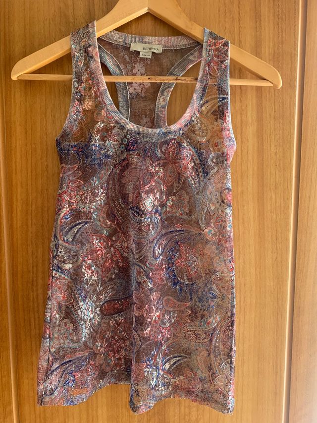 Camiseta nadadora transparencias