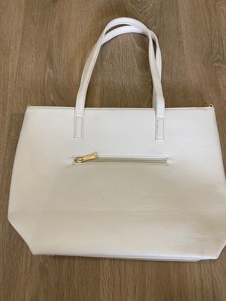 Bolso grande grabado mandalas Blanco | Bolsos Desigual Mujer ⋆ AyhanGunyil