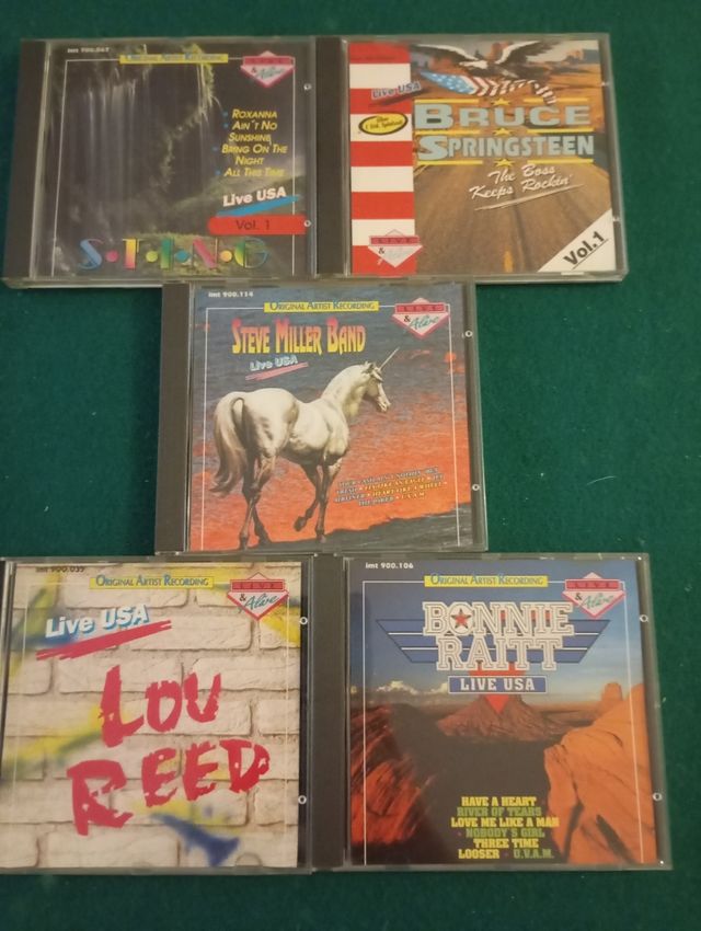 Lote CDS Live en Usa