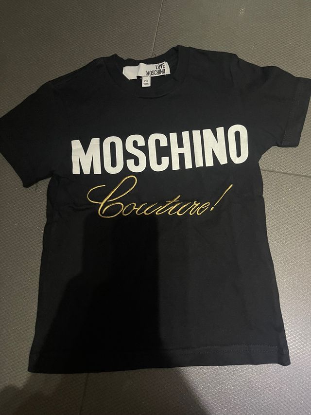 Camiseta Moschino niño 2 3 años 