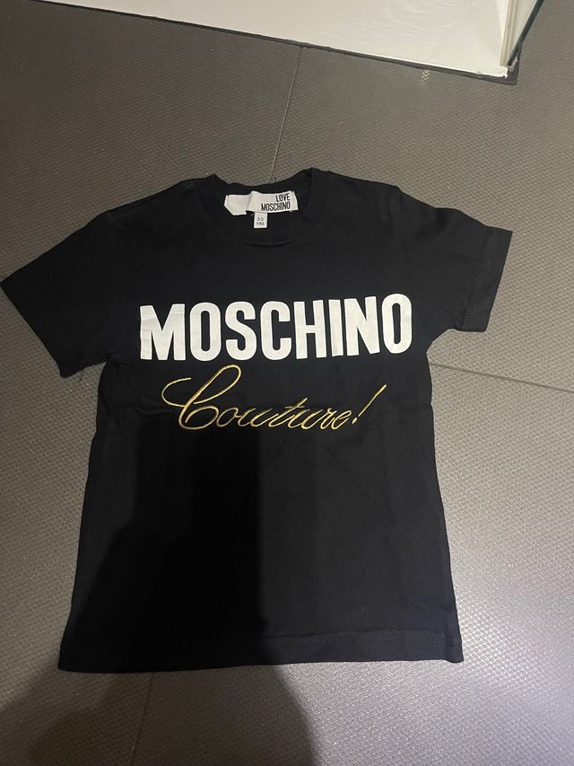 Camiseta Moschino niño 2 3 años 