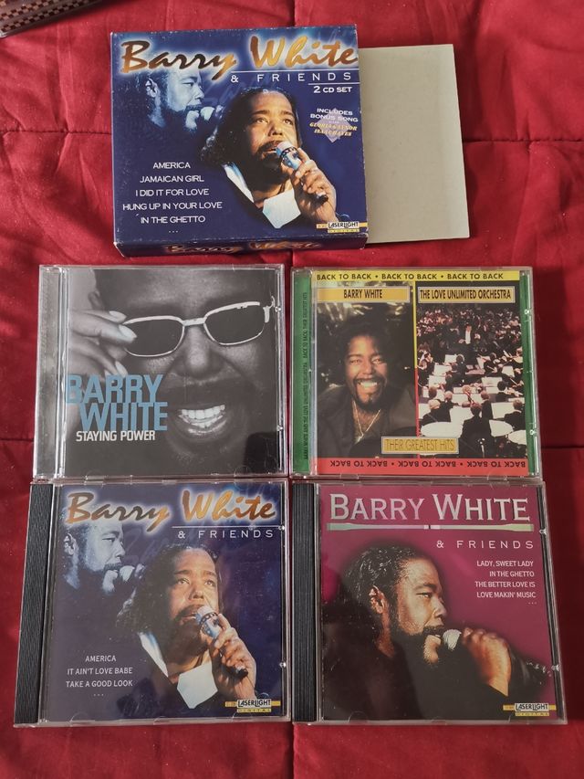 Barry White and Love Orchestra 4 CD lote coleccion