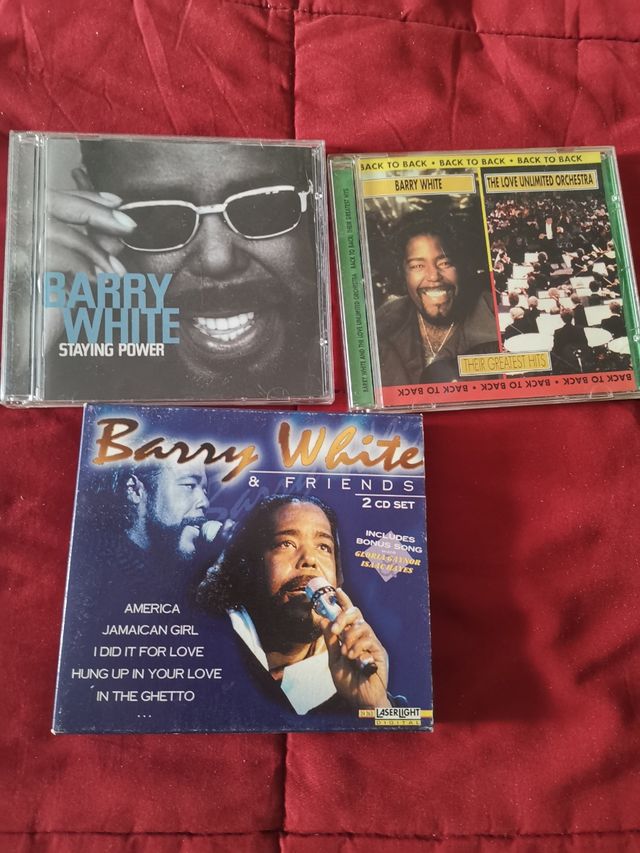 Barry White and Love Orchestra 4 CD lote coleccion