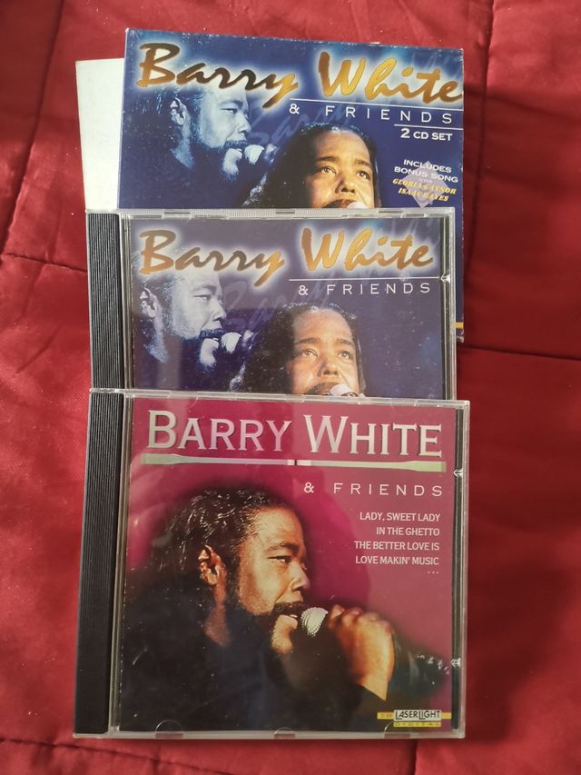 Barry White and Love Orchestra 4 CD lote coleccion