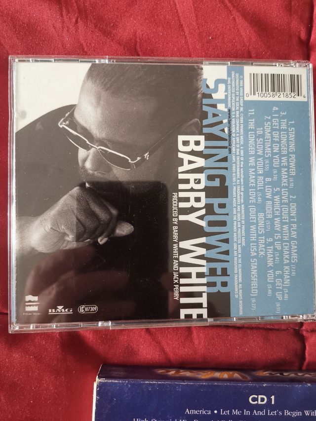 Barry White and Love Orchestra 4 CD lote coleccion