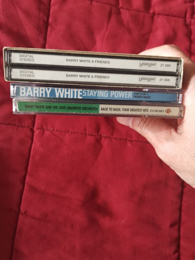 Barry White and Love Orchestra 4 CD lote coleccion